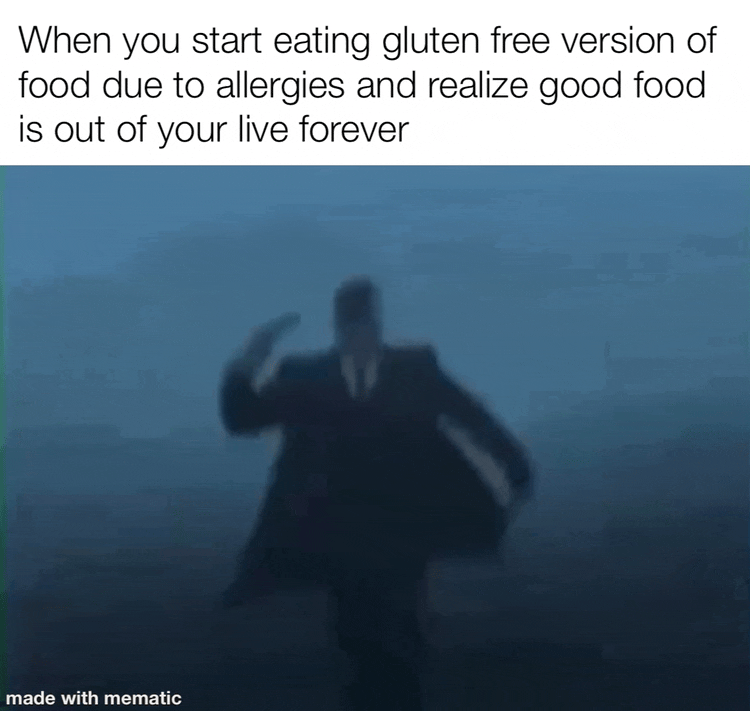 Shit taste like cardboard, it’s fine I didn’t like bread or pasta anyway…