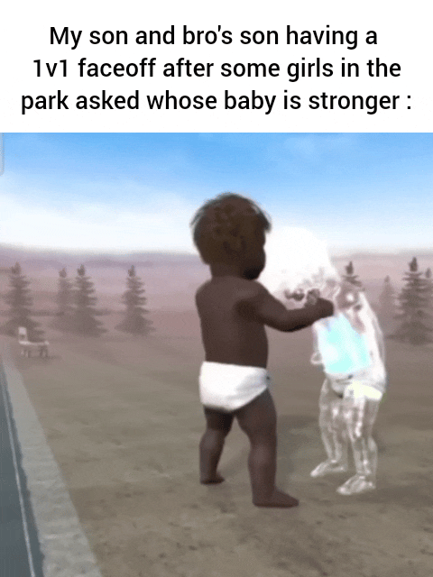 My son got it dw