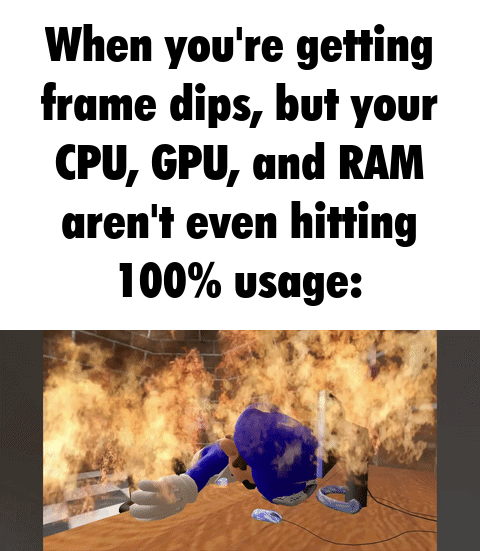 the struggles of a pc gamer