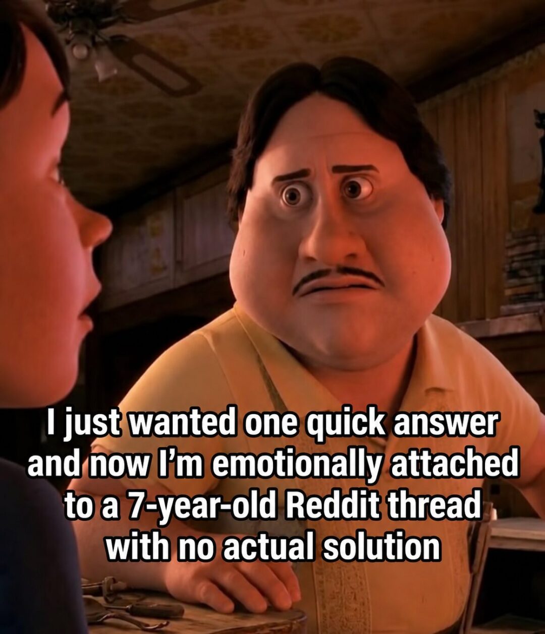 And That’s the problem.
