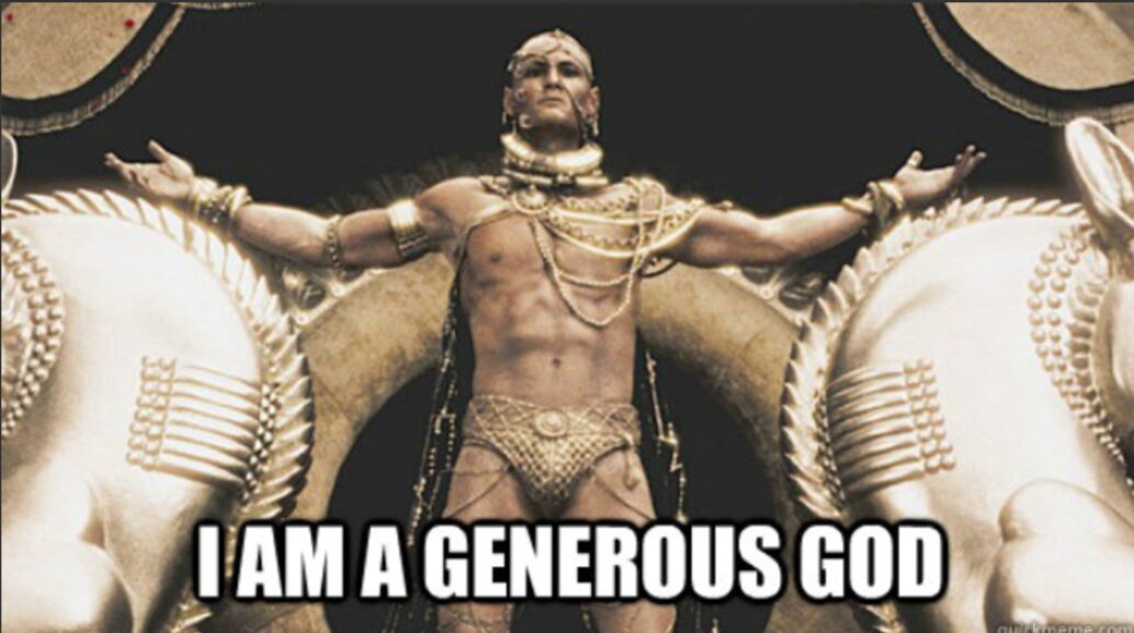 Me upon discovering free awards are back and they’re unlimited