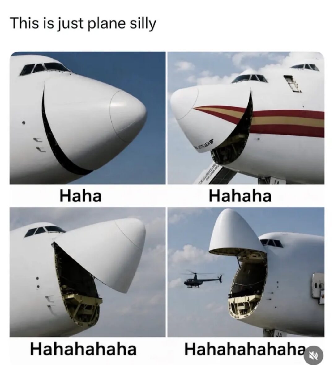 “WELCOME TO THE OSC!!!” ahh plane