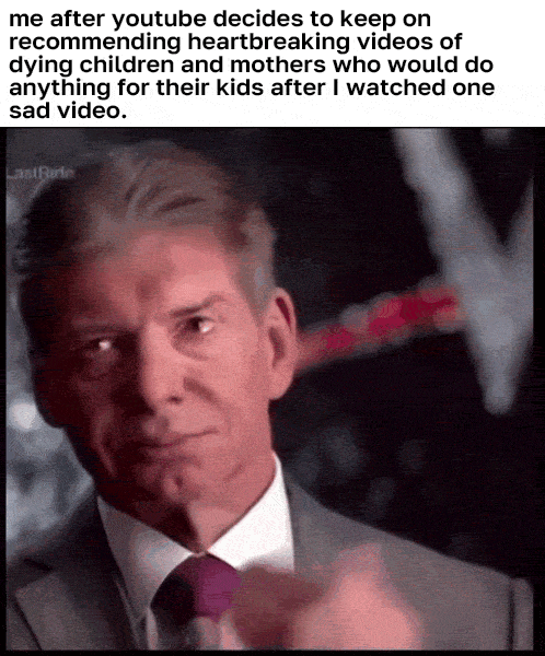 youtube please, there’s only so much that I can take.