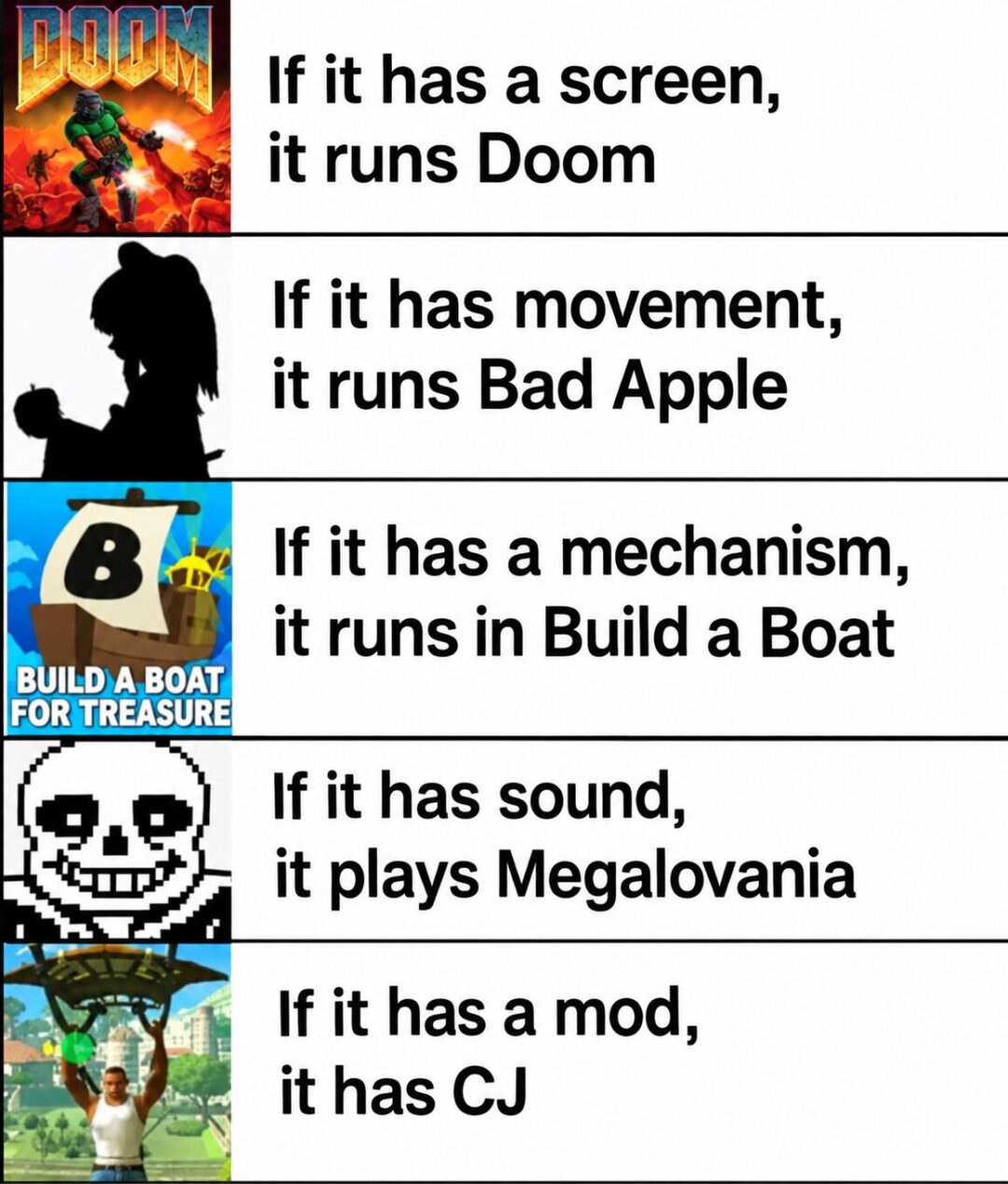 You cannot escape the classics