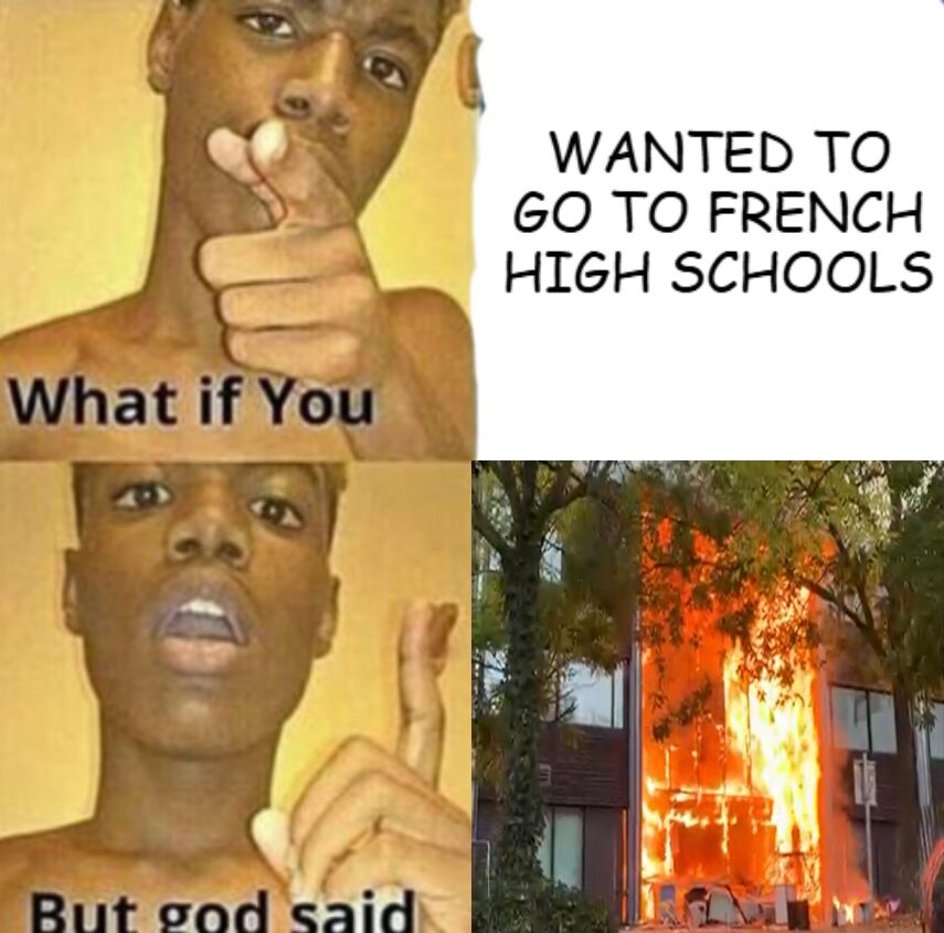 French High Schools right now
