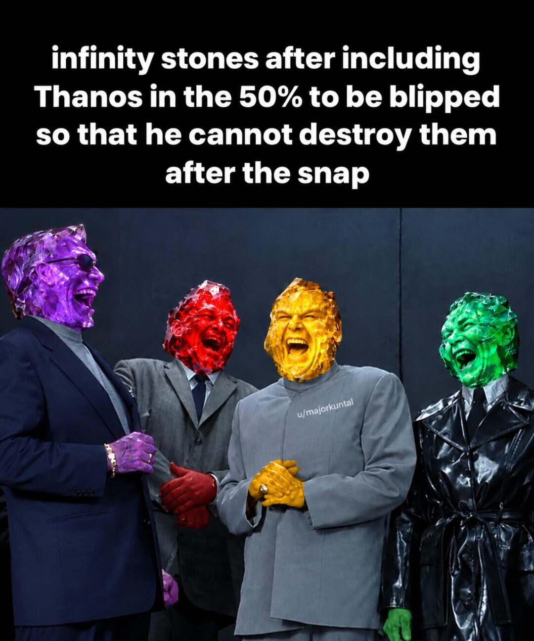 Thanos got scammed🤣