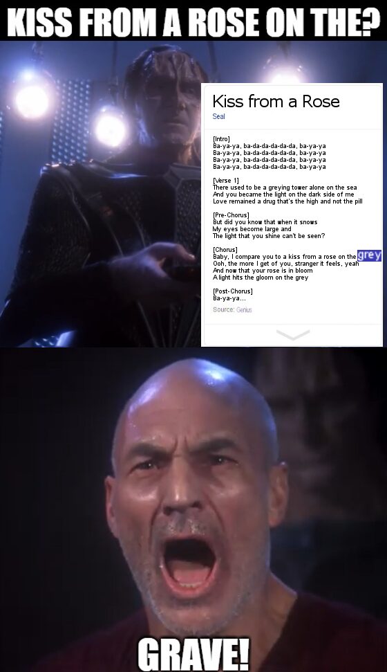 What’s the lyric Picard?